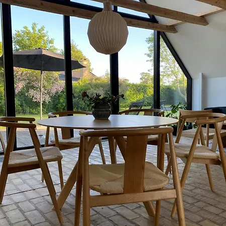 Modernized A-frame House Near Saksild Dom wakacyjny