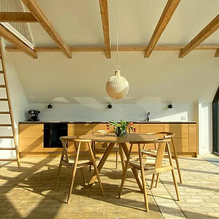 Modernized A-Frame House Near Saksild Beach *