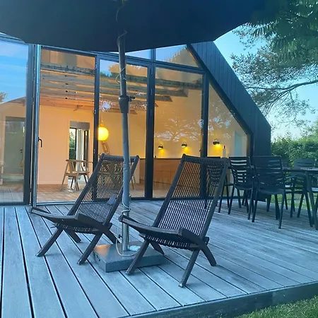 度假居 Modernized A-Frame House Near Saksild Beach *