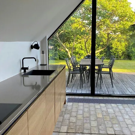 Modernized A-frame House Near Saksild Tatil Evi