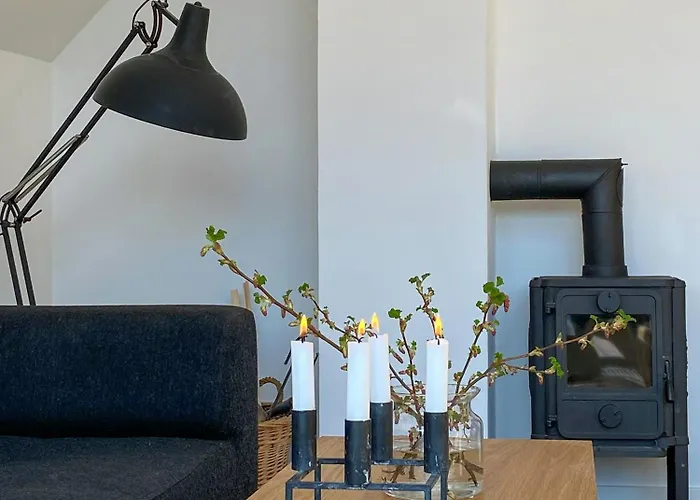 Modernized A-frame House Near Saksild *